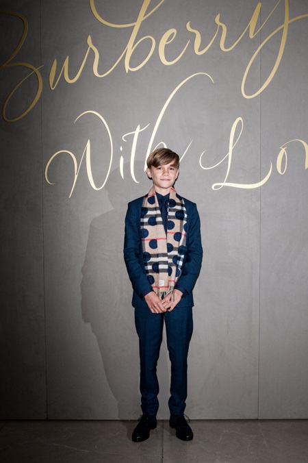 The Burberry Film Festival - VIP premiere, held at Regent Street. Featuring: Romeo Beckham Where: London, United Kingdom When: 03 Nov 2015 Credit: Daniel Deme/WENN.com