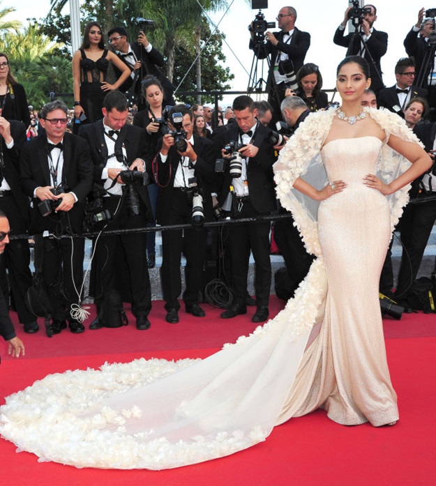 Sonam Kapoor attends the "LOVING" Premiere during the 69th annual International Cannes Film Festival in Cannes, France, 16th May 2016. Credit: Timm/face to face