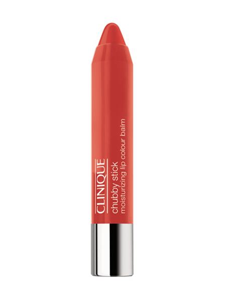 CLINIQUE CHUBBY STICK MOISTURIZING LIP COLOUR BALM IN OVERSIZED ORANGE
