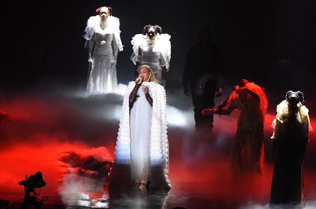 NEW YORK - AUGUST 28: Beyonce performs on the 2016 MTV Video Music Awards at Madison Square Garden on August 28, 2016 in New York City. (Photo by Frank Micelotta/PictureGroup) *** Please Use Credit from Credit Field ***