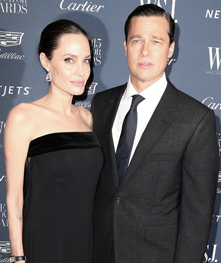 Pictured: Brad Pitt, Angelina Jolie Mandatory Credit © DDNY/Broadimage WSJ. Magazine 2015 Innovator Awards - Arrivals 11/4/15, New York, New York, United States of America Broadimage Newswire Los Angeles 1+ (310) 301-1027 New York 1+ (646) 827-9134 sales@broadimage.com http://www.broadimage.com