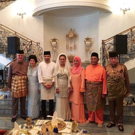 Juliana Evans Selamat Bernikah Dengan Tengku Shariffuddin Shah
