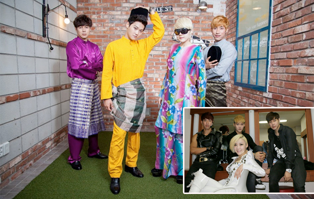 Terpersona Lihat 12 Artis Korea Berbaju Melayu u0026 Berbaju Kurung 