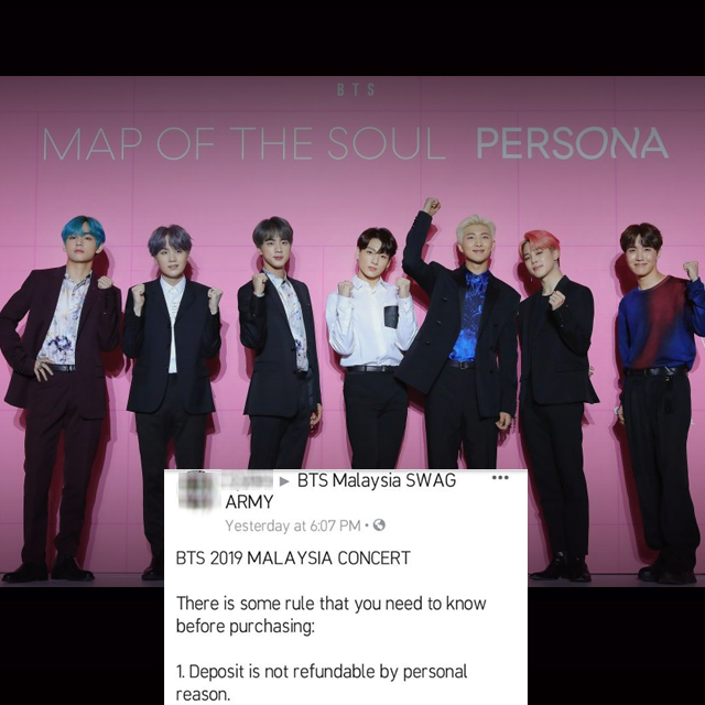 Konsert Bts Di Malaysia Belum Sah Tapi Tiket Dah Dijual Dasar Scammer Eh