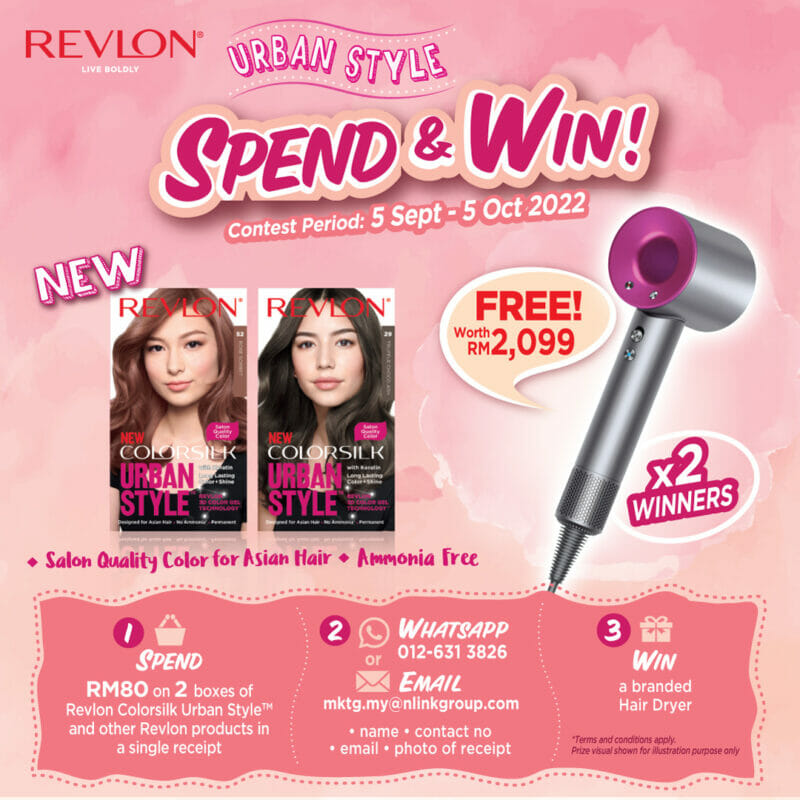 Revlon Dessert & BFF, Pewarna Rambut Salun Ke Rumah