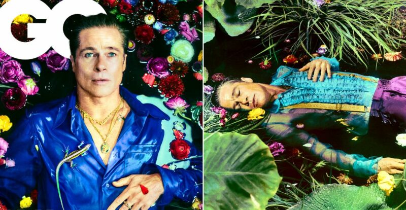 Penampilan Brad Pitt Di Kulit Majalah GQ Mengundang Tanda Tanya