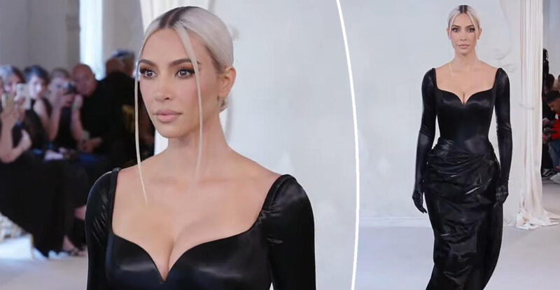 Runway Pertama Kim Kardashian Bersama Balenciaga