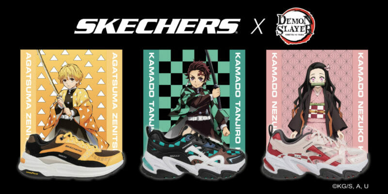 Kolaborasi Terbaharu Skechers X Demon Slayer