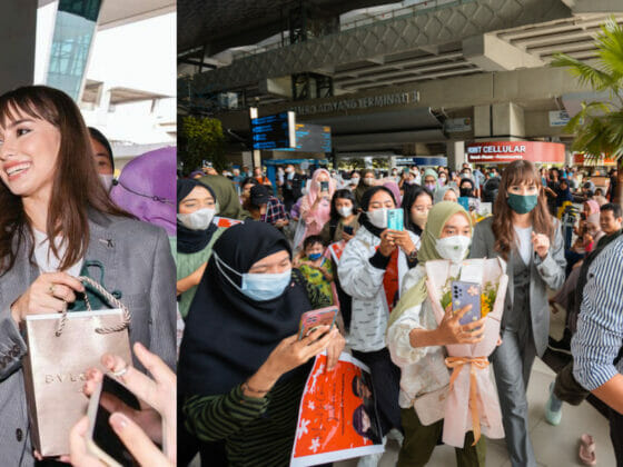 Terkejut! Peminat Dari Indonesia Kerumun Meerqeen dan Anna Jobling Di Lapangan Terbang