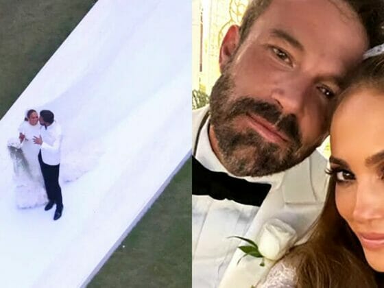 Jennifer Lopez & Ben Affleck Diraikan Dalam Majlis Perkahwinan Serba Putih