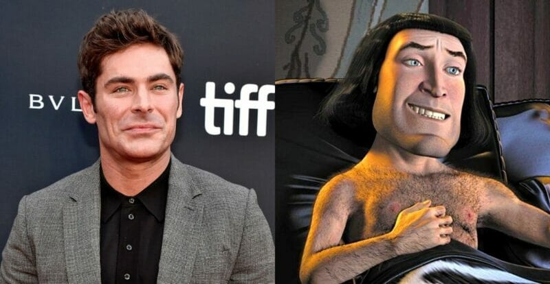 “Lord Farquaad Abad Ke-21” - Zac Efron Disamakan Dengan Watak Filem Shrek