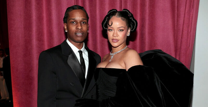 Kemunculan Rihanna & A$AP Rocky Di Golden Globes Curi Perhatian