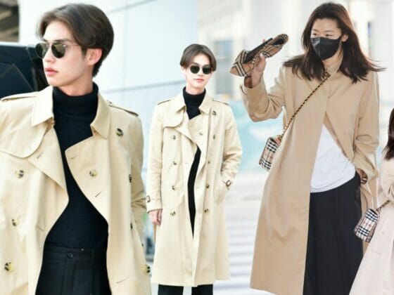 Bright Vachirawit, Jun Ji-Hyun Tampil Bergaya Dengan Burberry!