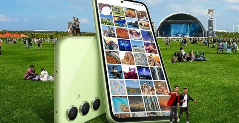 Keluasan Ruang Penyimpanan Galaxy A54