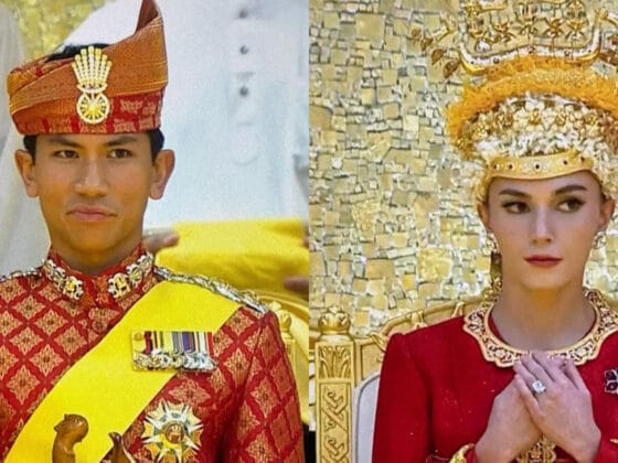 Foto Majlis Istiadat Berbedak Putera Mateen & Dayang Anisha