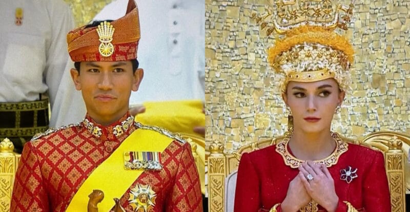 Foto Majlis Istiadat Berbedak Putera Mateen & Dayang Anisha
